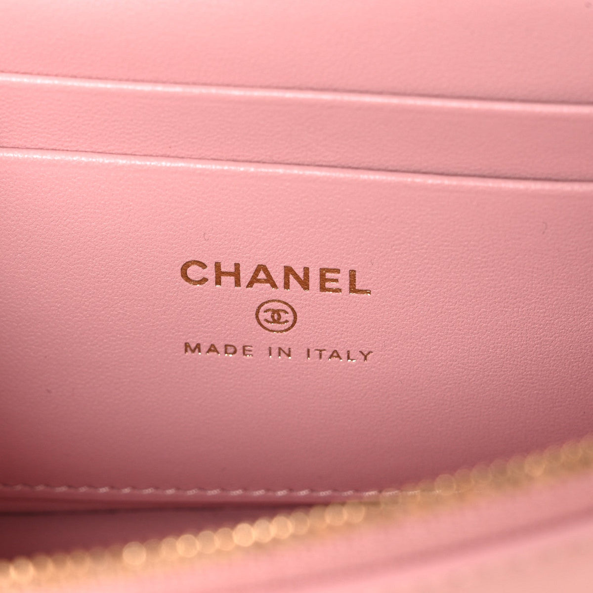 Calfskin Handbag - Pink