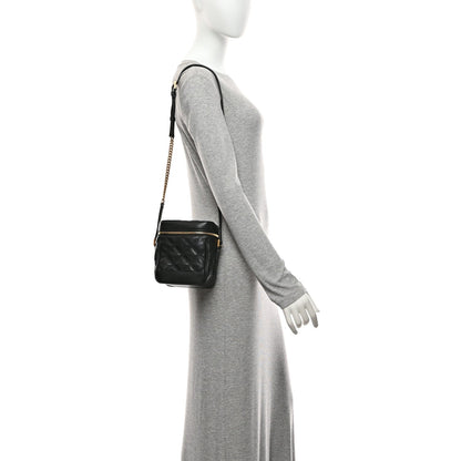 Quilted Handbag - Black
