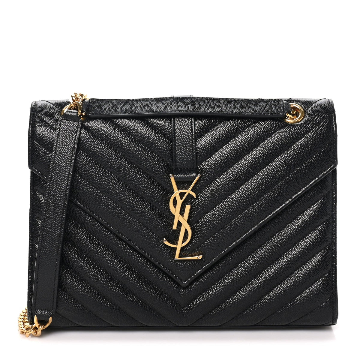 Medium Satchel Bag - Black