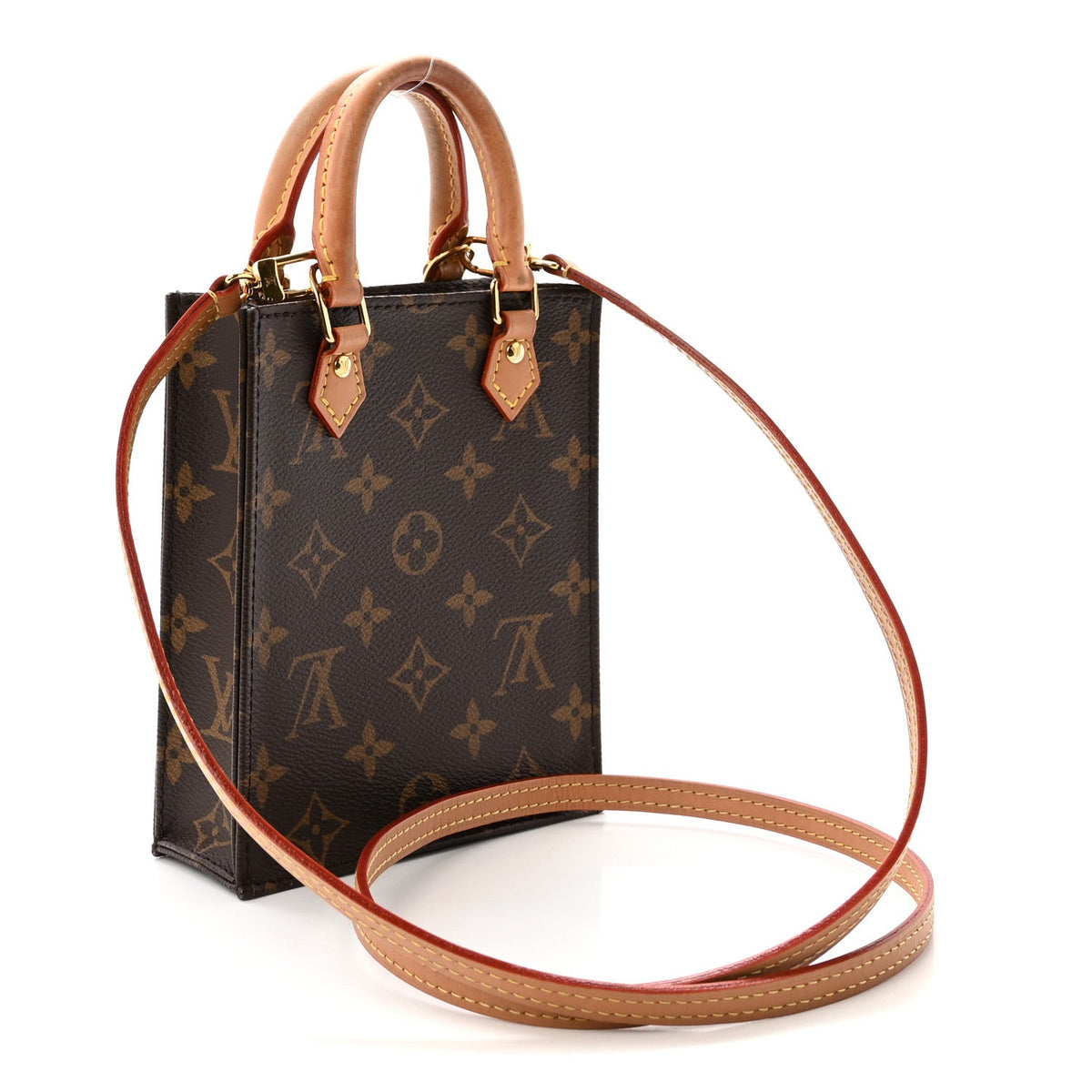 Monogram Petit Sac Plat Handbag