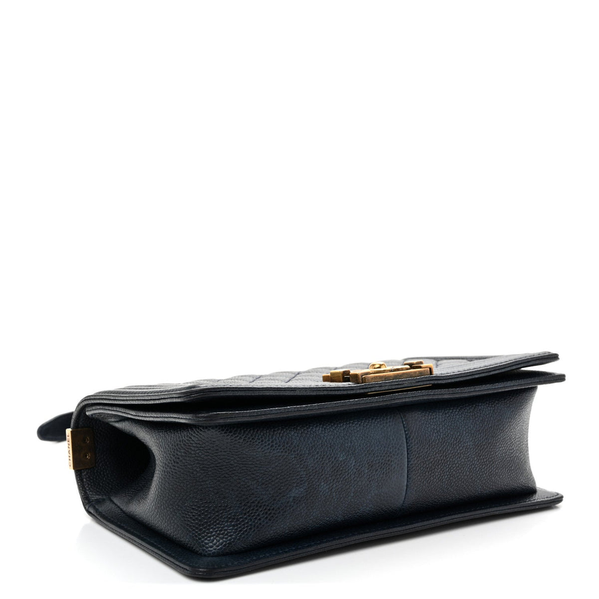 Medium Quilted Caviar Flap Shoulder Bag