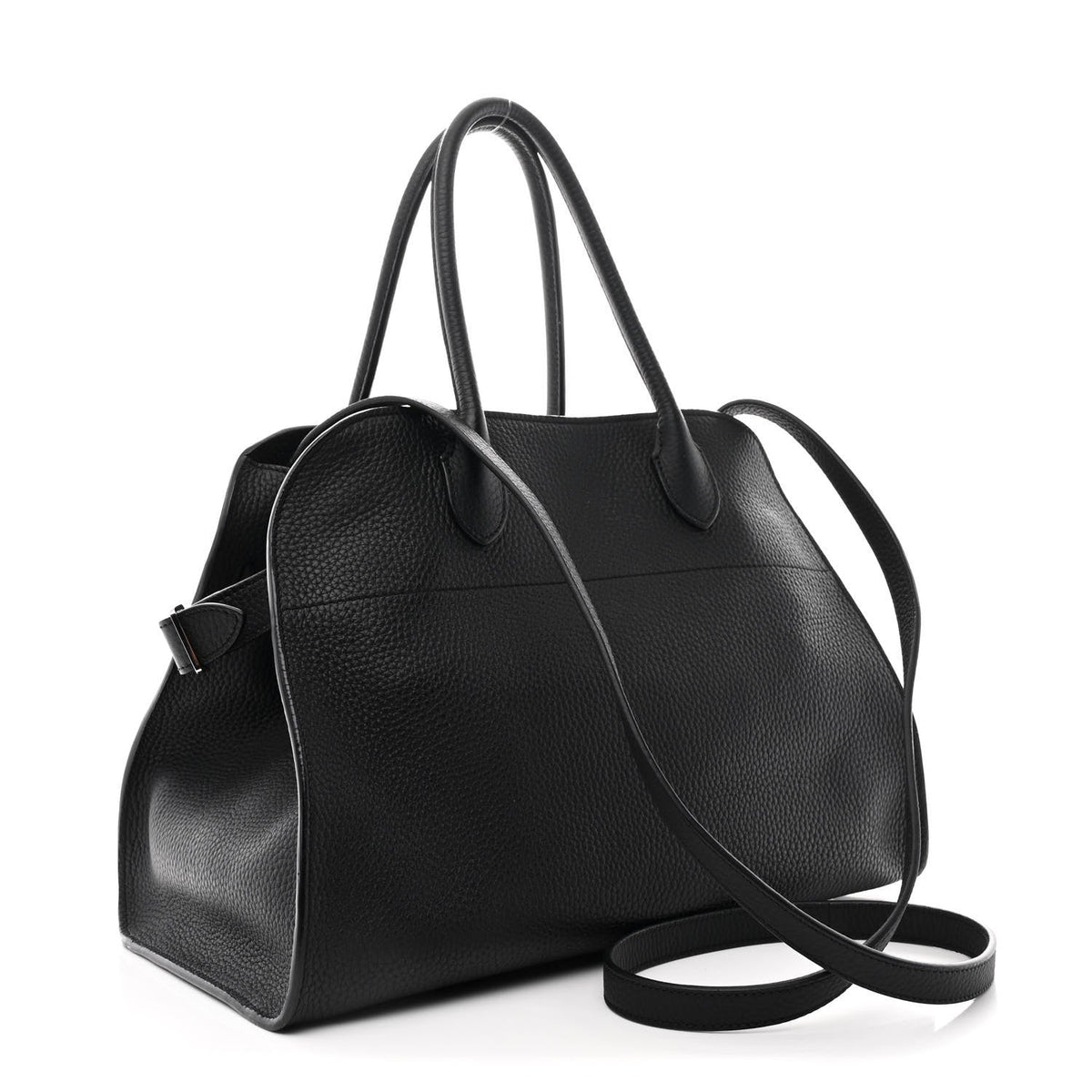 Calfskin Handbag - Black