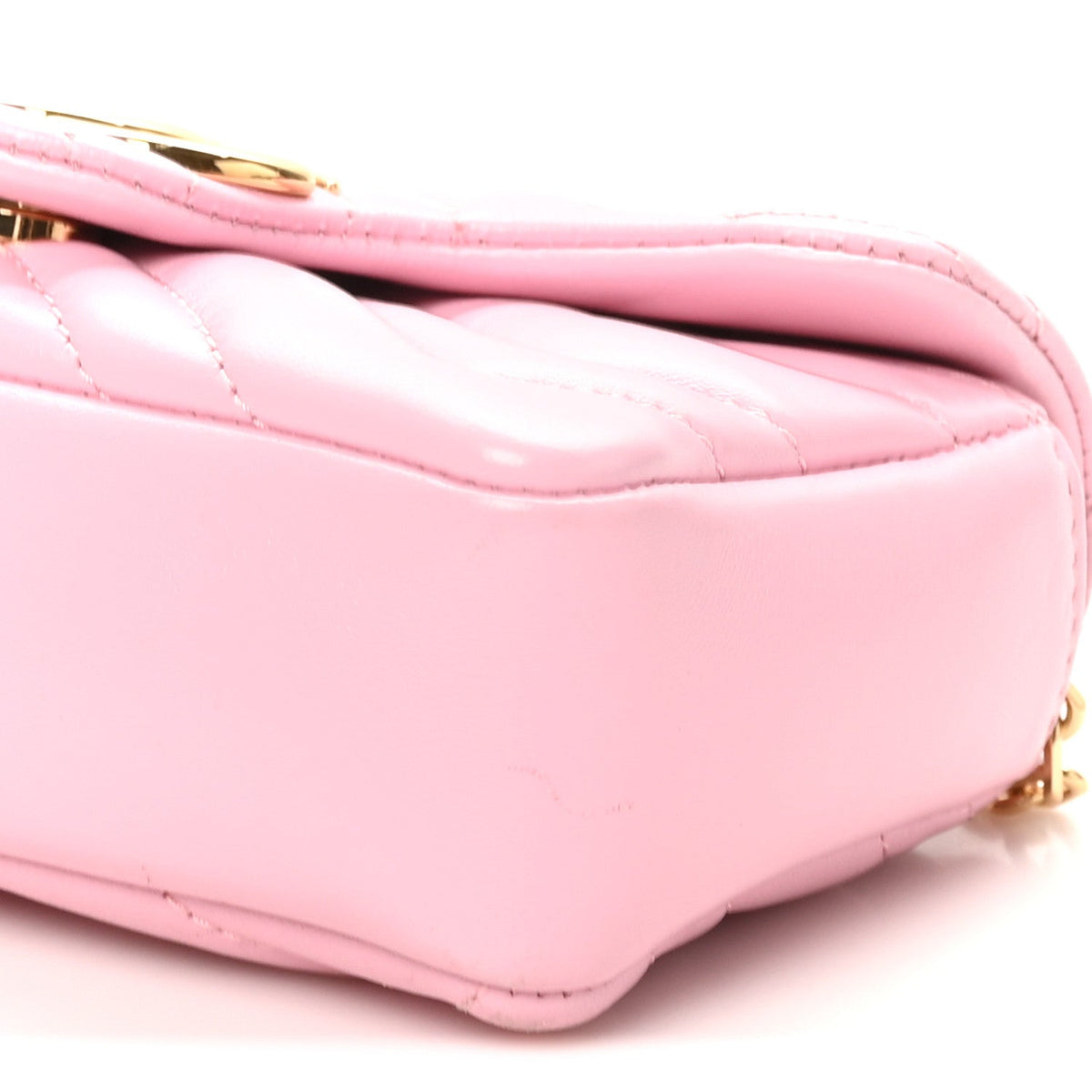 Mini Lambskin Shoulder Bag - Pink