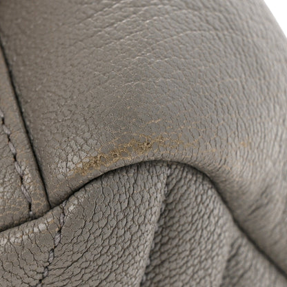Medium Sheepskin Handbag - Granite