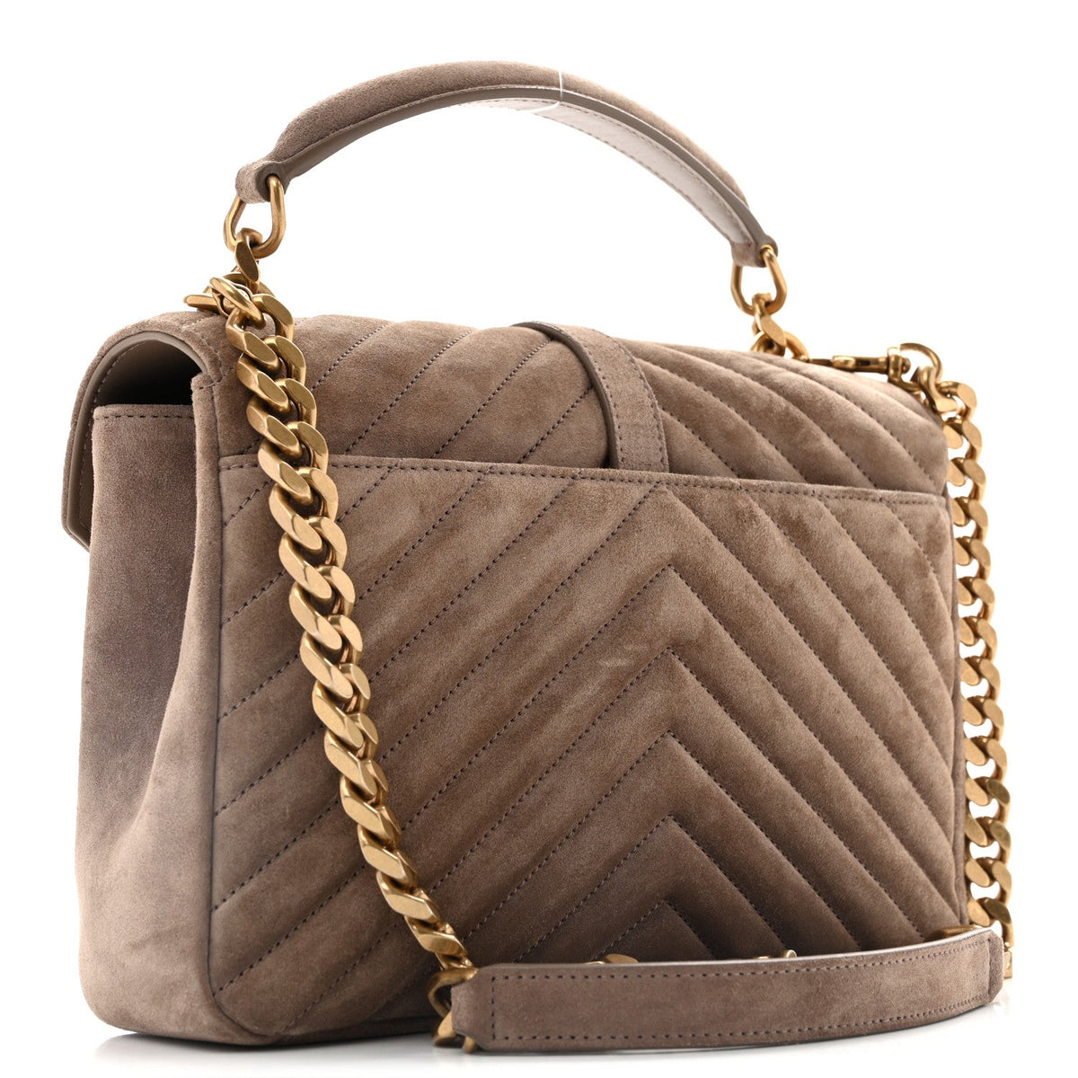 Medium Suede Handbag