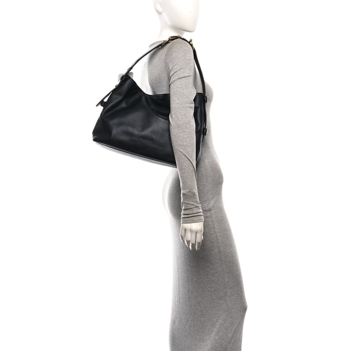 Medium Calfskin Tote Bag - Black