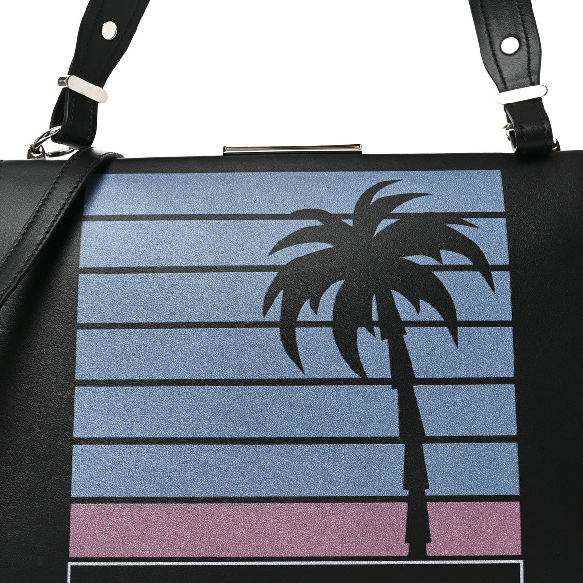 Calfskin Handbag - Black