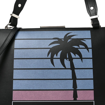 Calfskin Handbag - Black