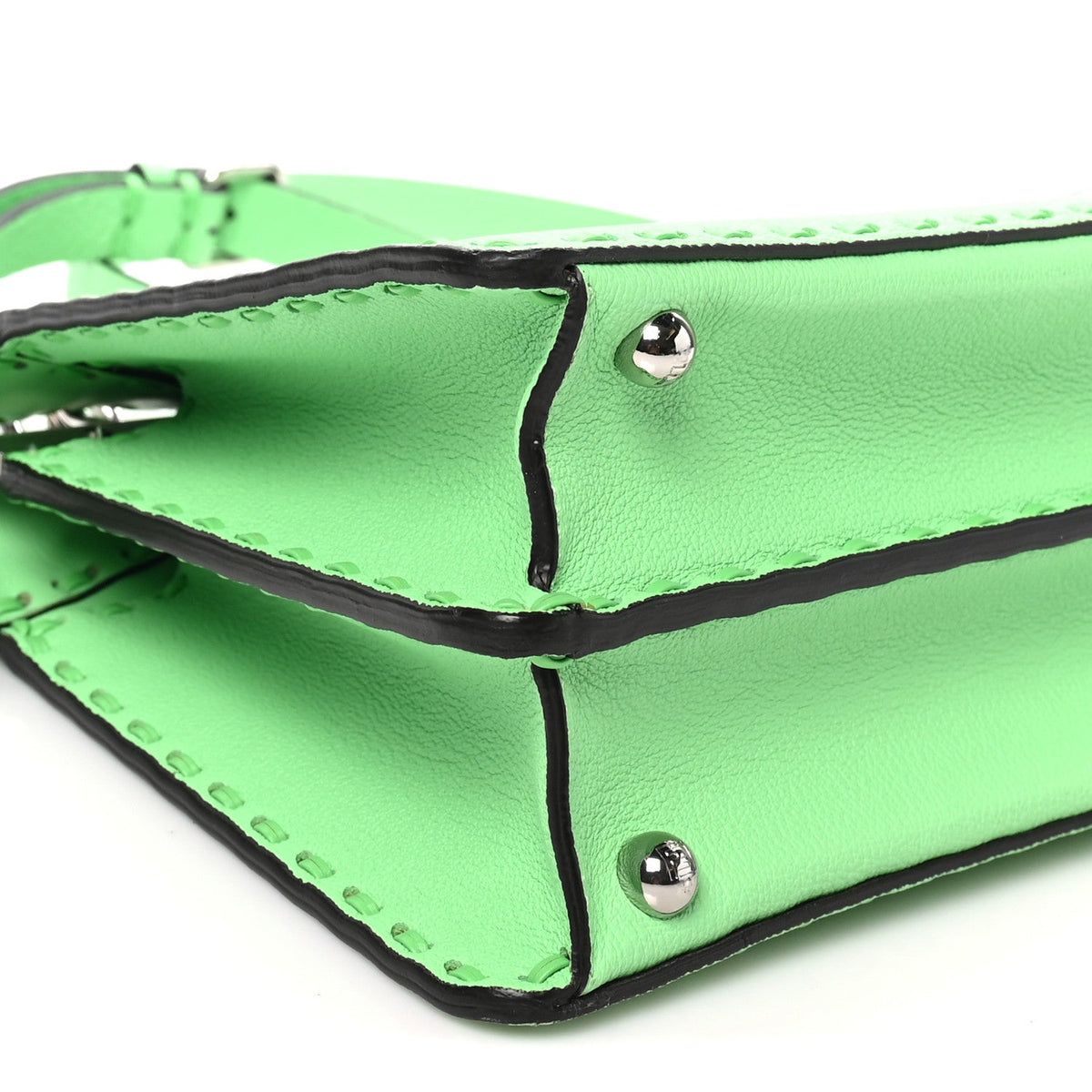 Small Nappa Satchel Bag