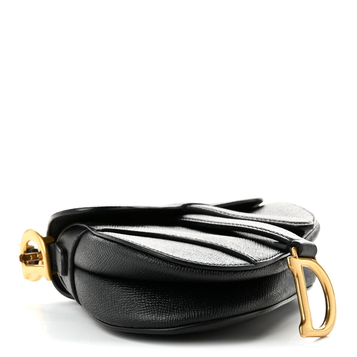 Mini Calfskin Handbag - Black