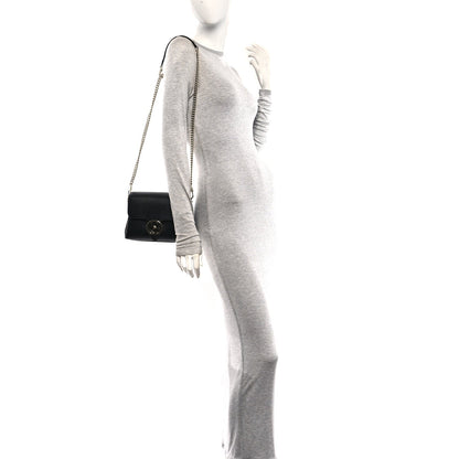 Calfskin Crossbody Bag - Black