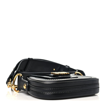 Mini Calfskin Handbag - Black