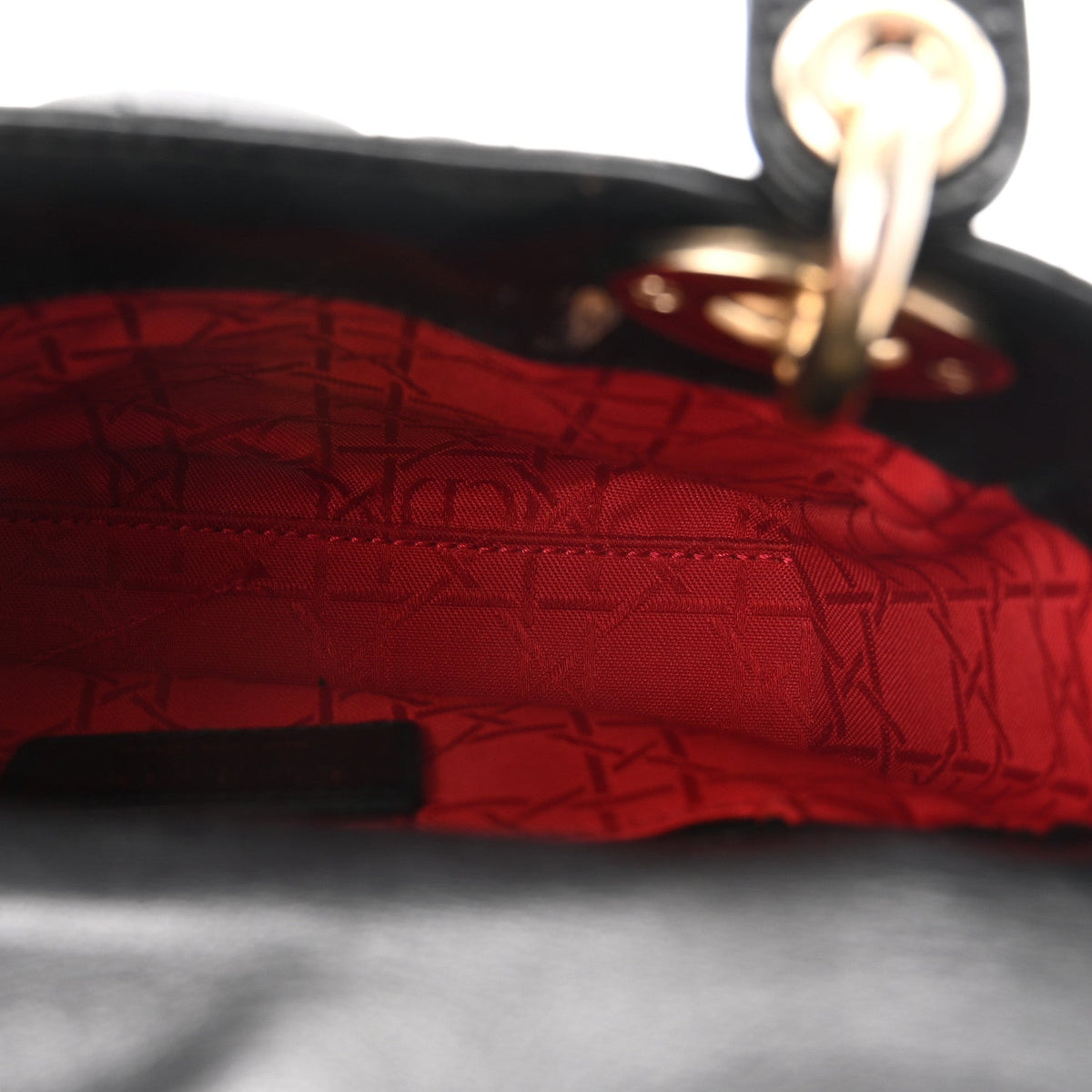 Mini Lambskin Handbag - Black
