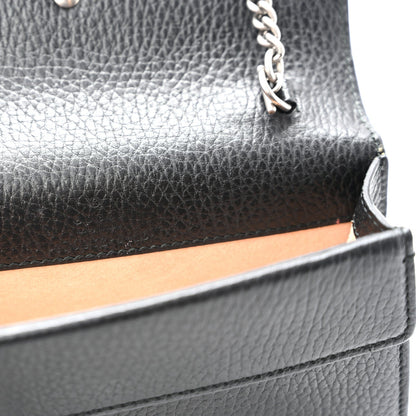 Mini Calfskin Shoulder Bag - Black