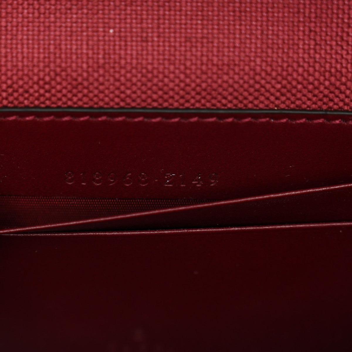 Canvas Shoulder Bag - Red