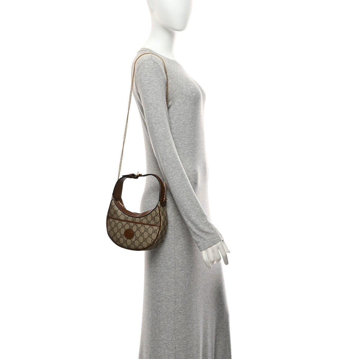 Mini Calfskin Handbag - Beige