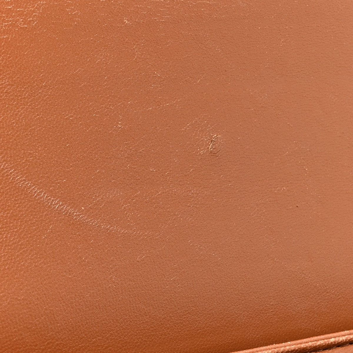 Calfskin Canvas Handbag - Tan