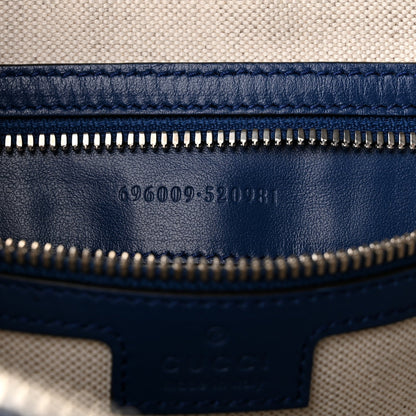 Medium Calfskin Pouch - Blue