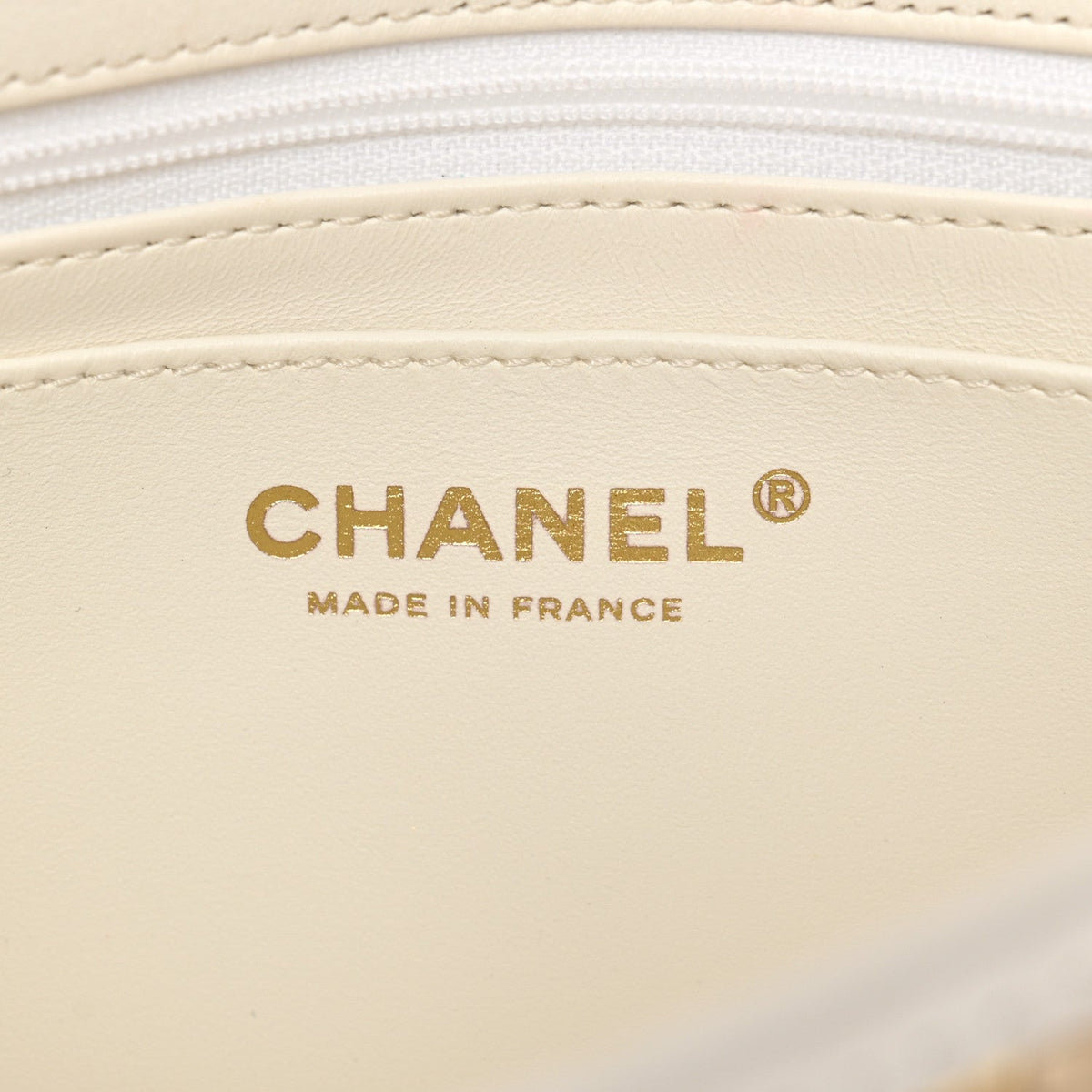 Lambskin Flap Shoulder Bag - Gold