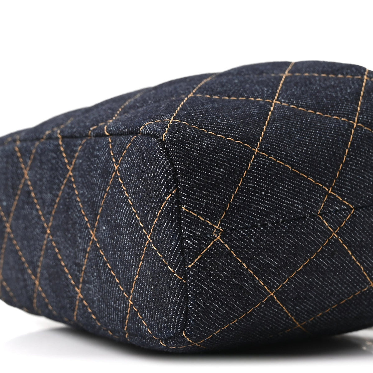 Quilted Hobo Bag - Blue