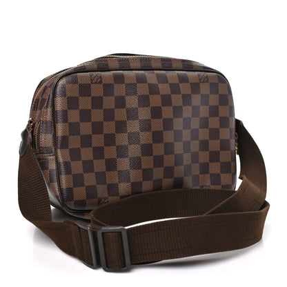 Damier Ebene Reporter Pm Handbag
