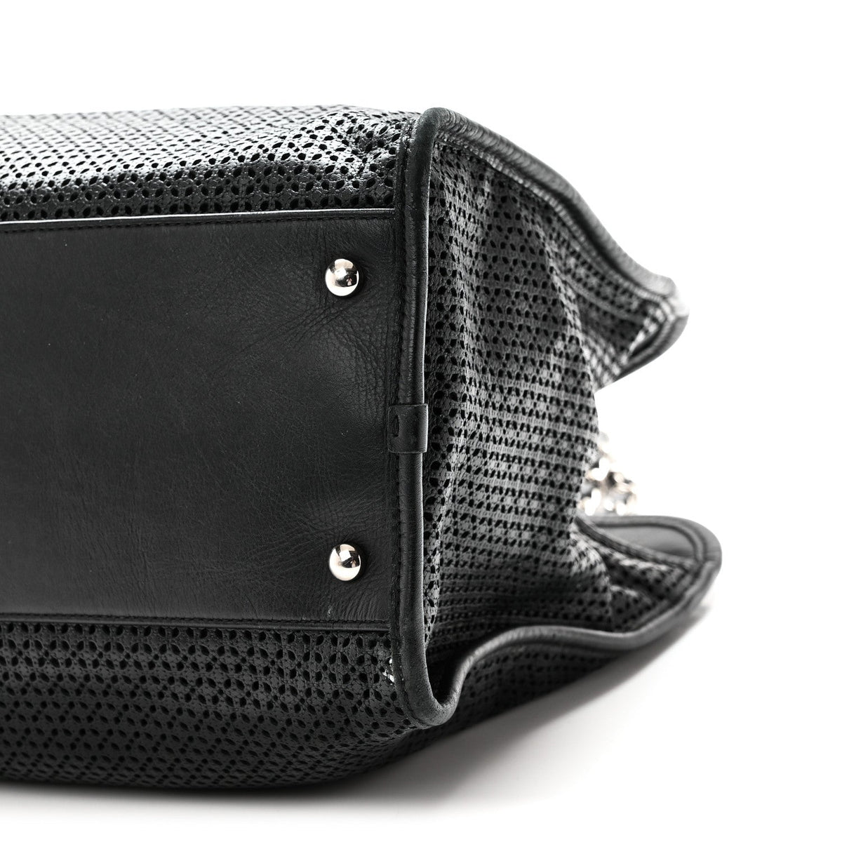 Calfskin Tote Bag - Black