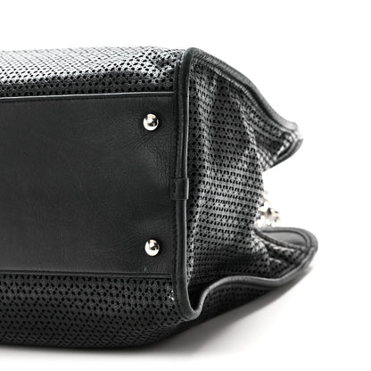 Calfskin Tote Bag - Black