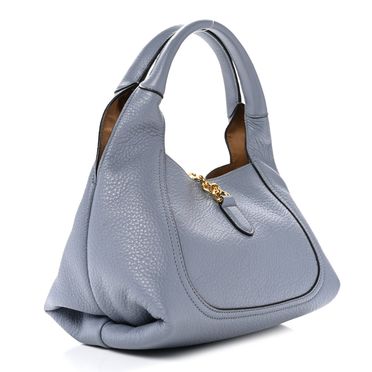 Medium Calfskin Shoulder Bag - Blue