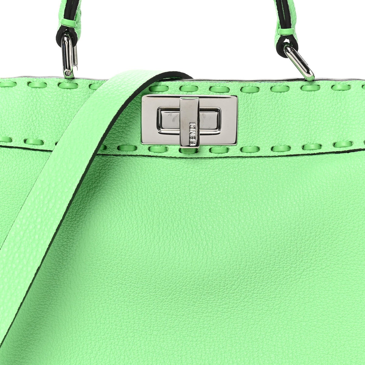 Small Nappa Satchel Bag