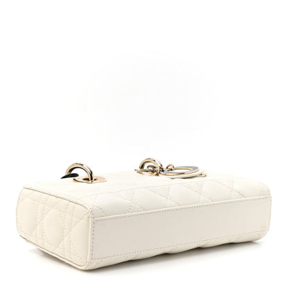 Small Lambskin Handbag - Black
