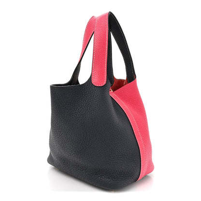 Taurillon Clemence Casaque Picotin Lock  Handbag