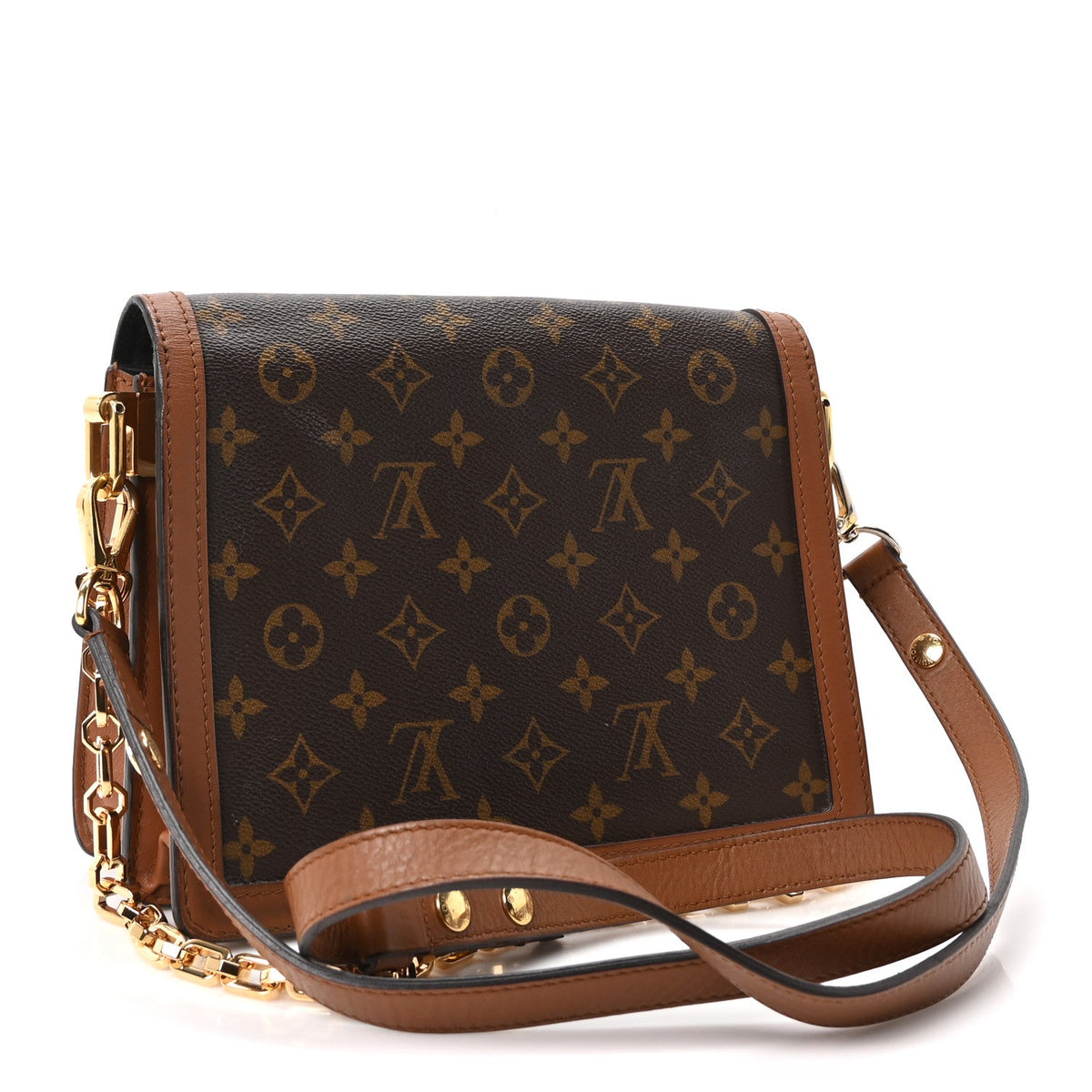 Reverse Monogram Dauphine Mm Handbag