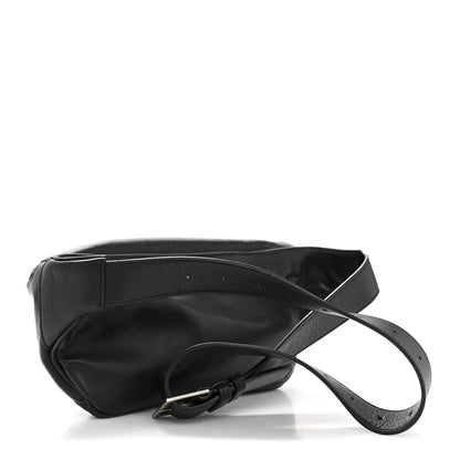 Calfskin Belt Bag - Black
