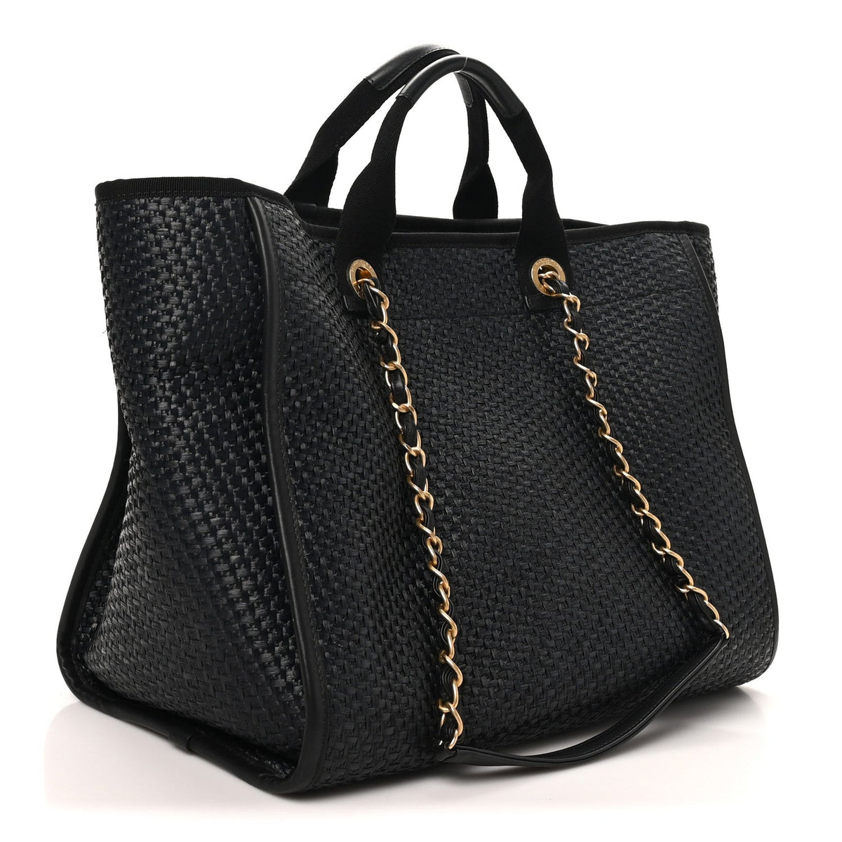 Medium Calfskin Tote Bag - Black