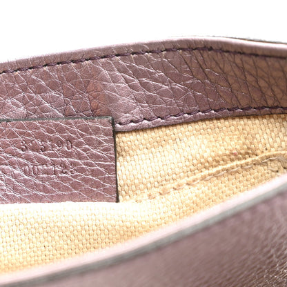 Small Calfskin Crossbody Bag - Purple