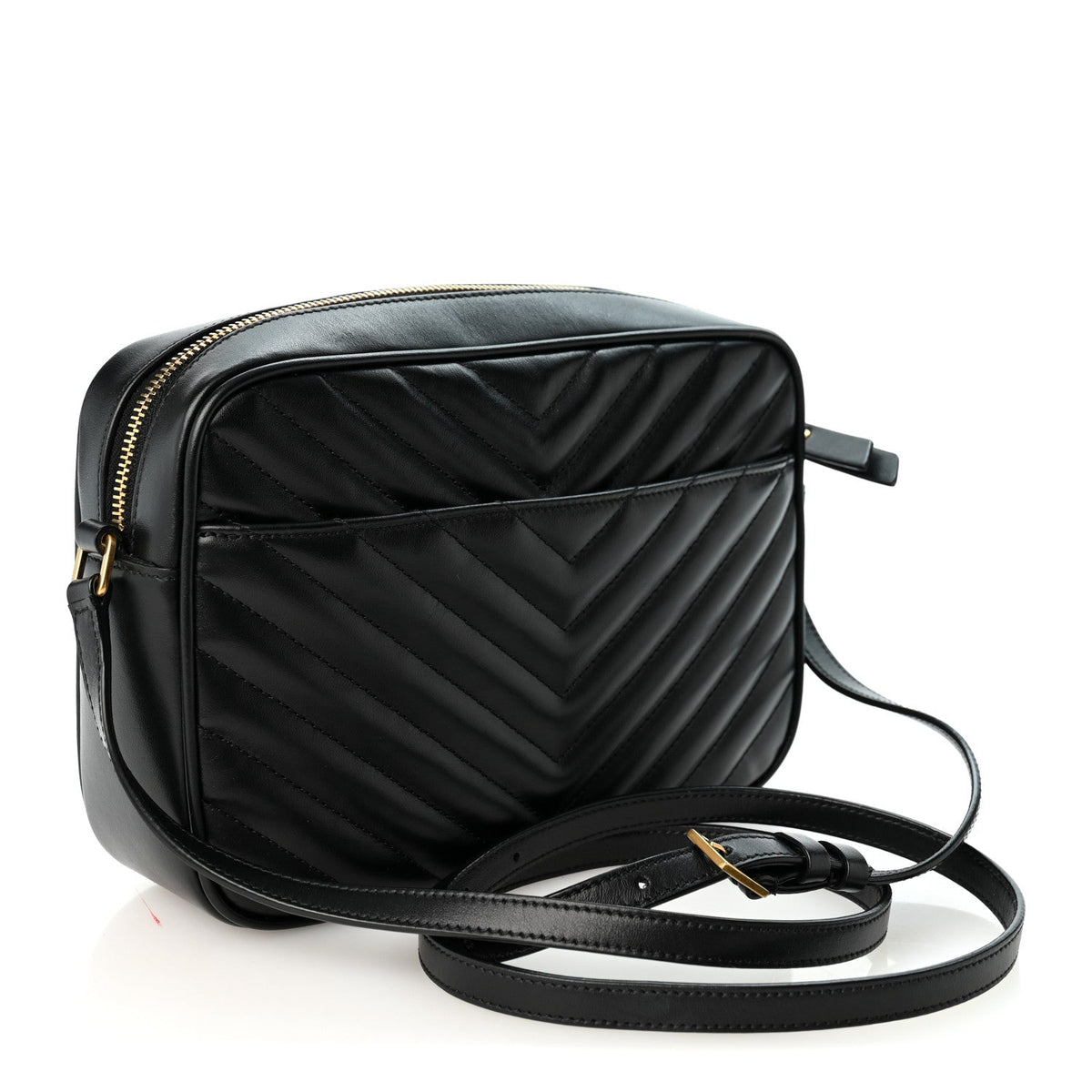 Calfskin Crossbody Bag - Black