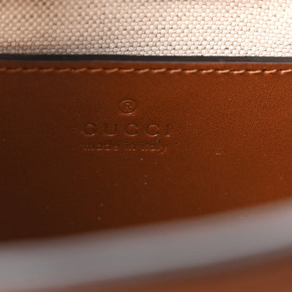 Mini Calfskin Canvas Tote Bag