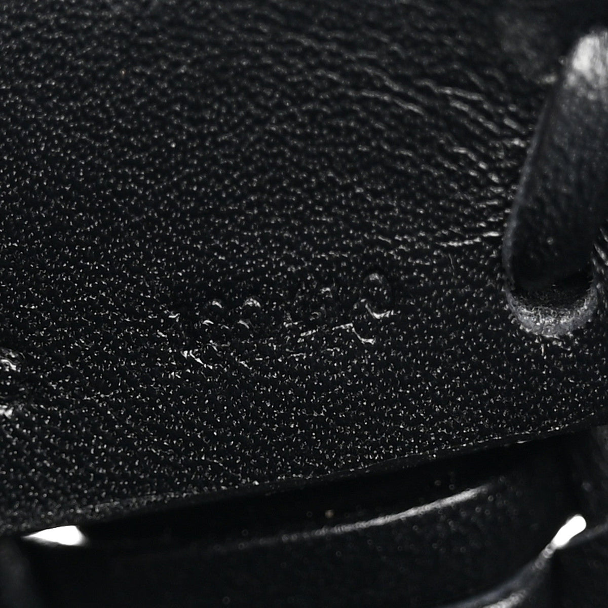 Mini Calfskin Handbag - Black