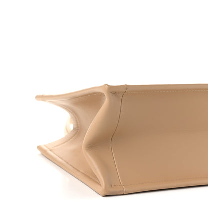 Small Calfskin Tote Bag - Gold