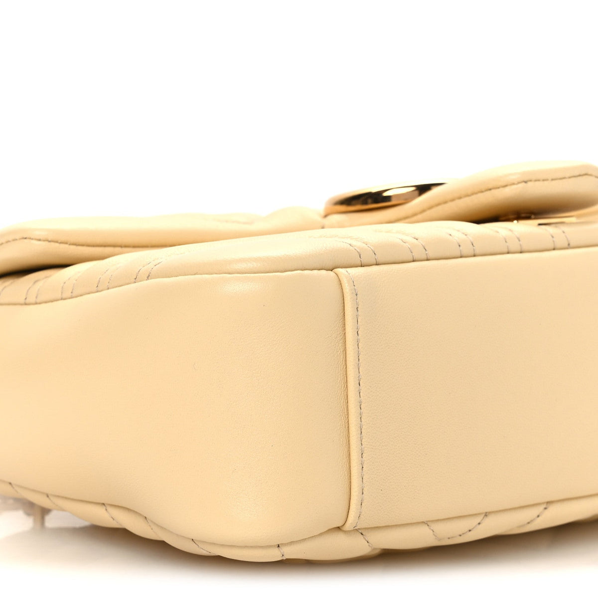 Medium Lambskin Shoulder Bag - Yellow