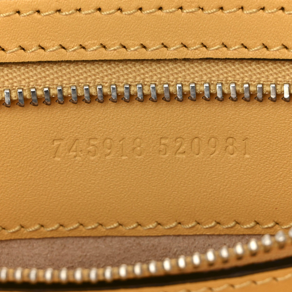 Small Calfskin Tote Bag - Yellow