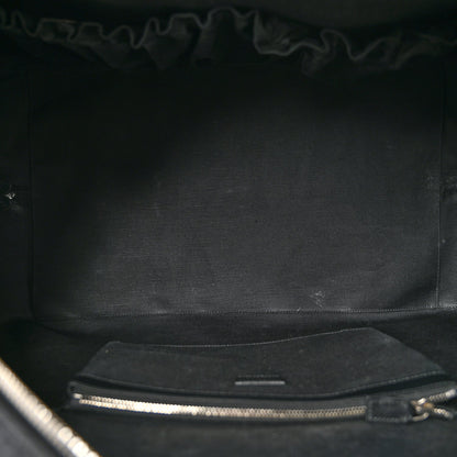 Large Calfskin Handbag - Black
