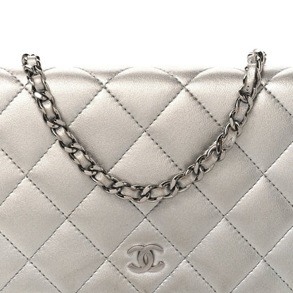 Quilted Lambskin Wallet Bag
