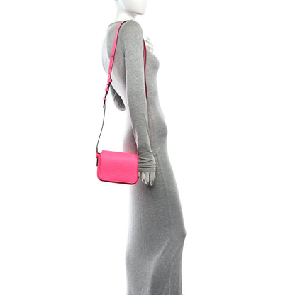Mini Calfskin Handbag - Pink