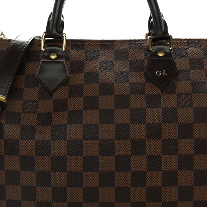 Damier Ebene Speedy Bandouliere 30 Handbag