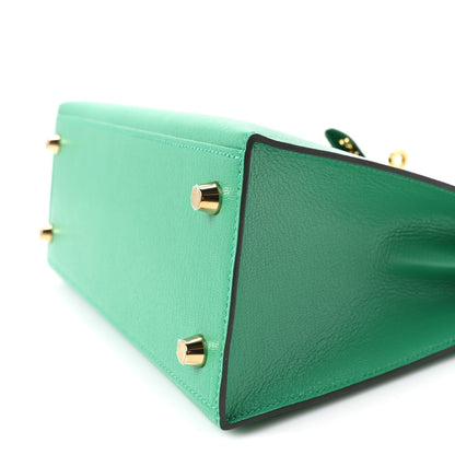 Chevre Chamkila Kelly Sellier 25 Menthe Handbag
