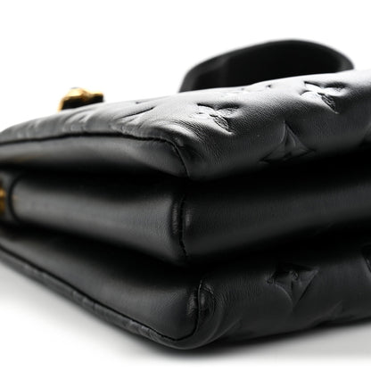 Lambskin Handbag - Black