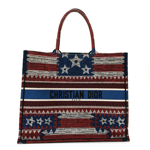 Large Canvas Tote Bag - Red