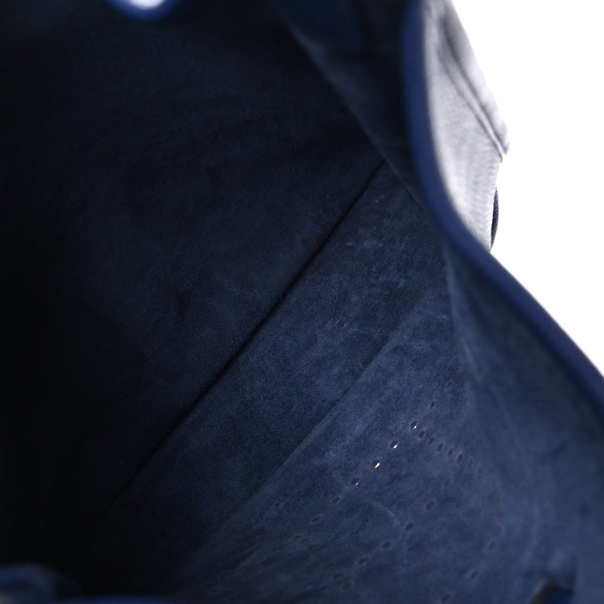 Taurillon Clemence Evelyne Iii Pm Bleu E Handbag