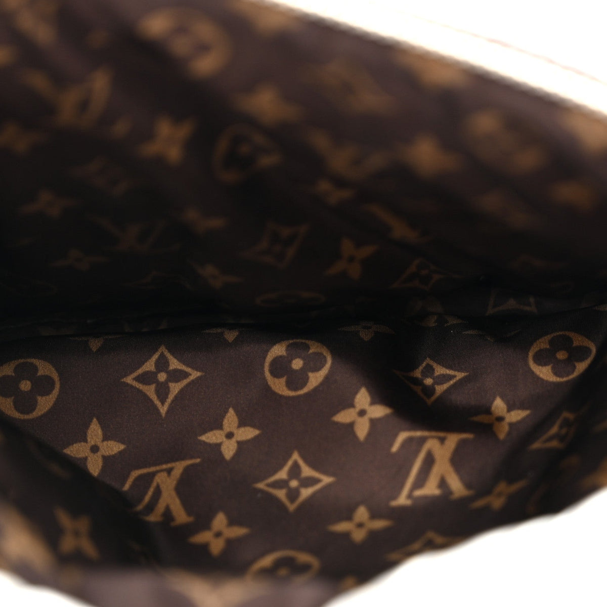 Econyl Monogram Pillow Bumbag Silver Handbag